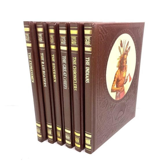 Time Life Books The Old West Lot of 6 Vintage Hardcover History Illustrated Set - Picture 1 of 16